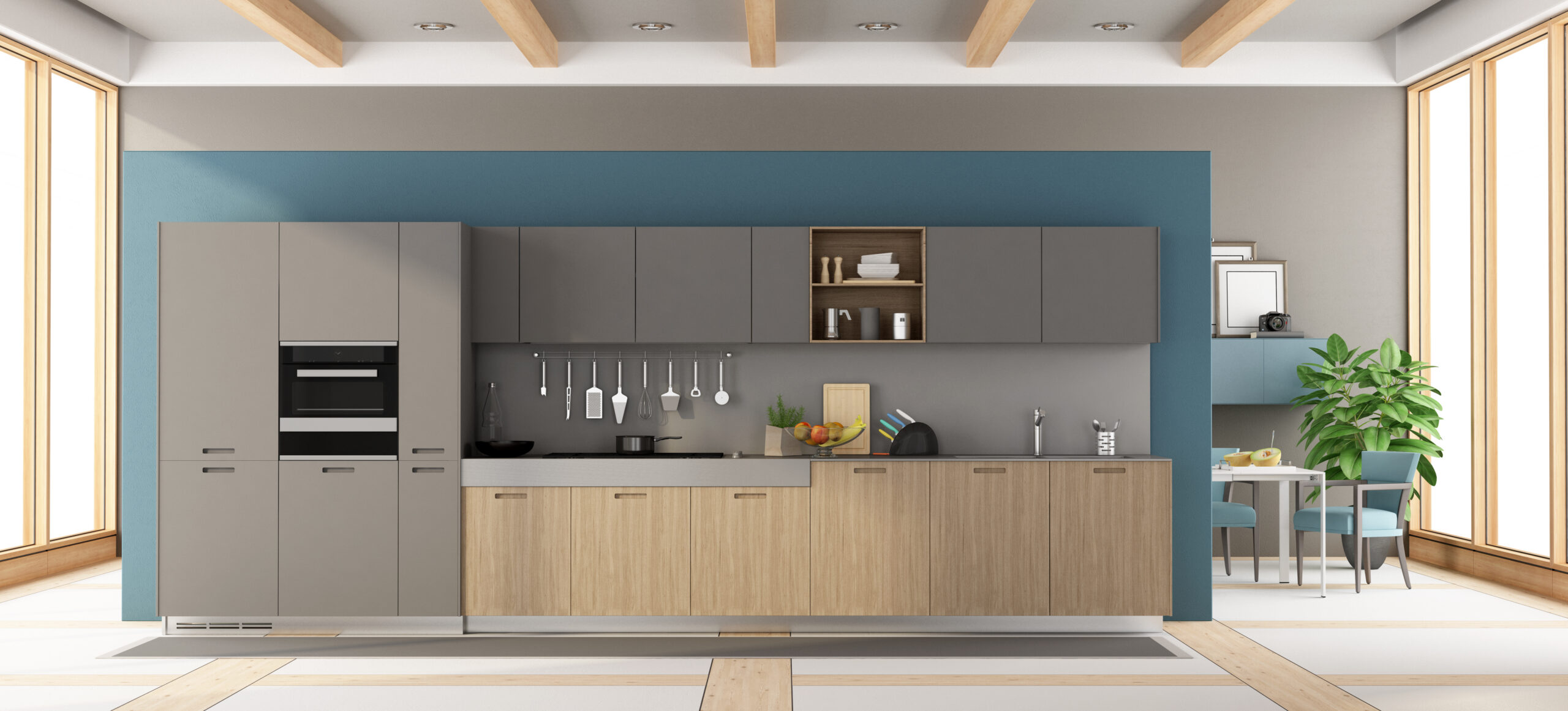 Modern Gray And Wooden Kitchen 2026 01 07 02 21 05 Utc Scaled